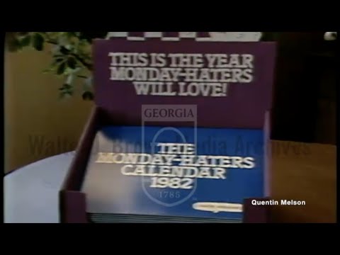 Curtis Wright Interview on His "Monday Haters Calendar” (November 23, 1981)
