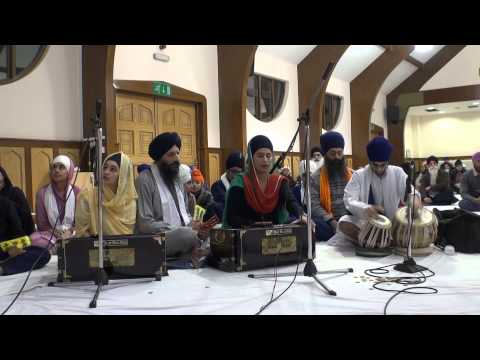 Bibi Maninder Kaur Huddersfield Keertan Feb 2015 | Shabad Gurbani Keertan