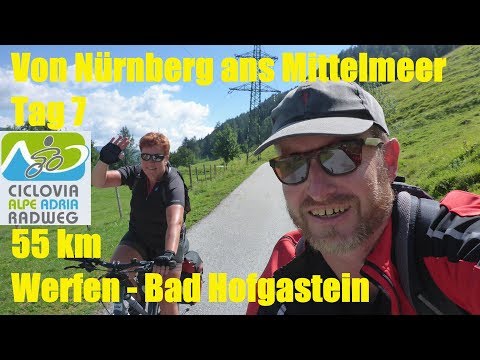 Radreise von Nürnberg ans Mittelmeer - Tag 7 - Alpe Adria Radweg