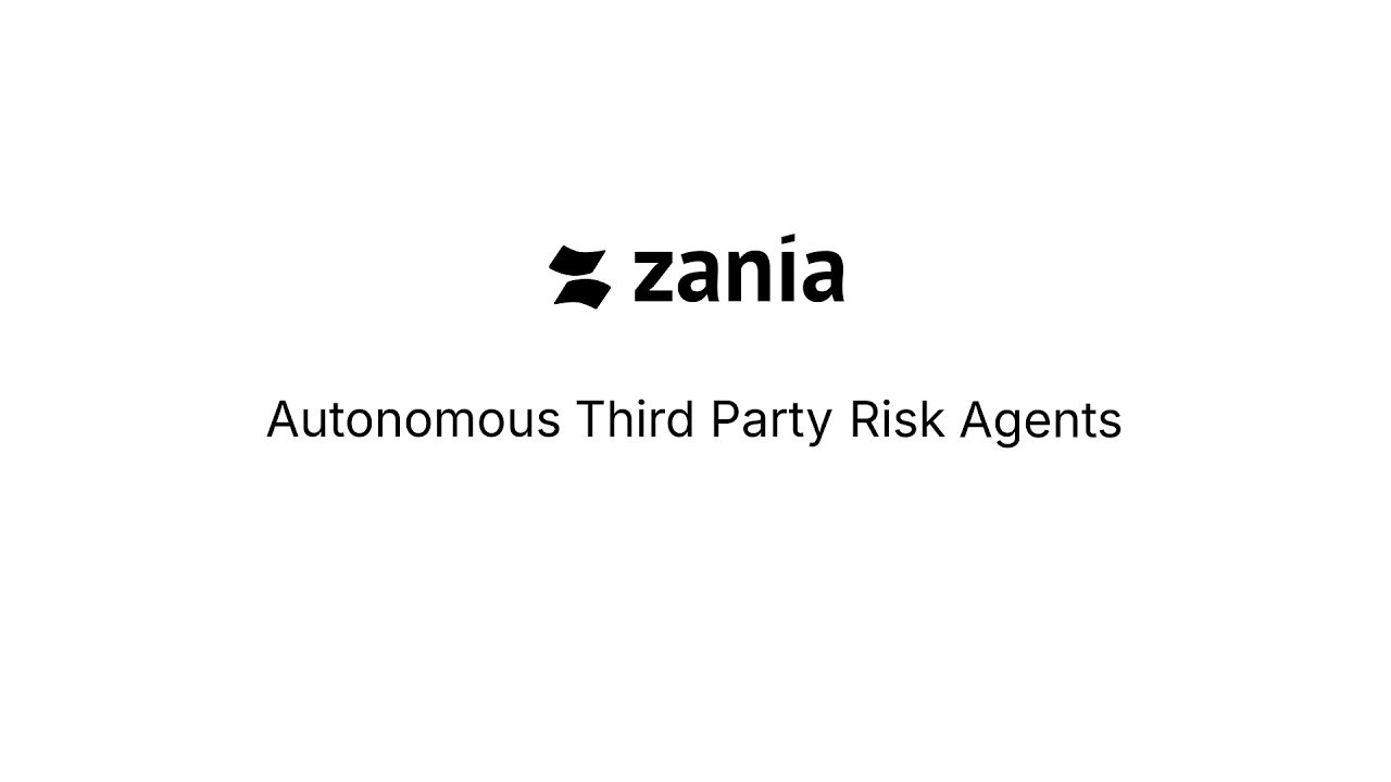 Video for Zania: AI GRC Agents Platform