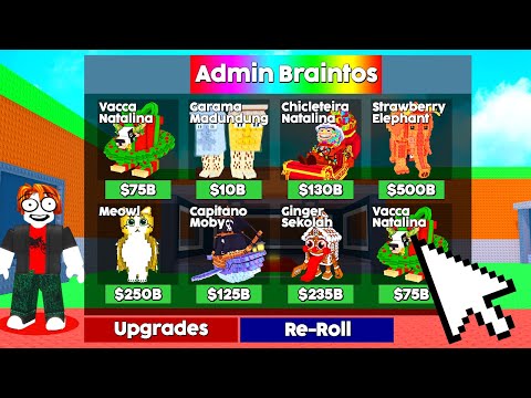 IMPOSSÍVEL... USEI A LOJA SECRETA DO SAMMY NO ROUBE UM BRAINROT 💀🔥