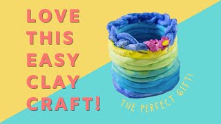 Clay Coil Pots | Beginner-Friendly Craft for Kids