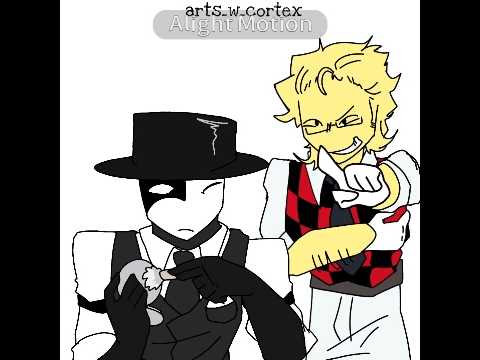 laughed at his makeup / devesto & artful die of death #animationmeme #robloxanimation #dieofdeath