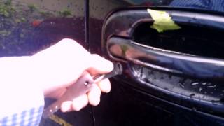 2003 Chevy Suburban unlocked with auto jigglers