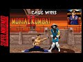 Mortal Kombat II SNES Johnny Cage Gameplay Level Very Hard
