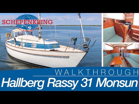 Hallberg Rassy 31 Monsun  for sale | Yacht Walkthrough | @ Schepenkring Lelystad | 4K