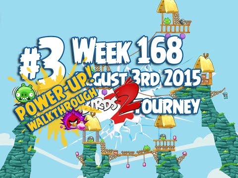 Angry Birds Friends AB2 Tournament Level 3 Week 168 Power Up Highscore Walkthrough