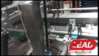 LEAD TECHNOLOGY - cartoning machine for glass bottles - MKH-3