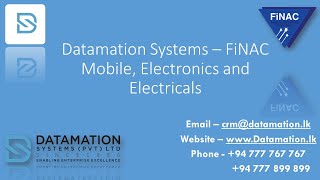 Welcome to Datamation Mobile, Electronics, and Warranty Management System