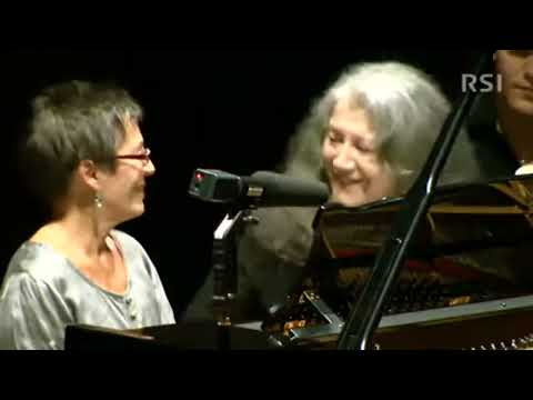 Pires & Argerich shred Mozart Sonata for Piano Four-Hands in D, K.381