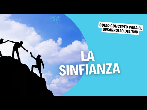 ¿Cómo se desarrolla el TND? La SINFIANZA