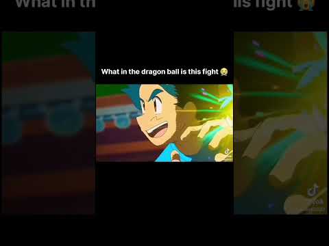 What in the dragon ball is this fight😭 #pokemon #pokémon #pokemonsinnoh #shiningpokemon #shorts
