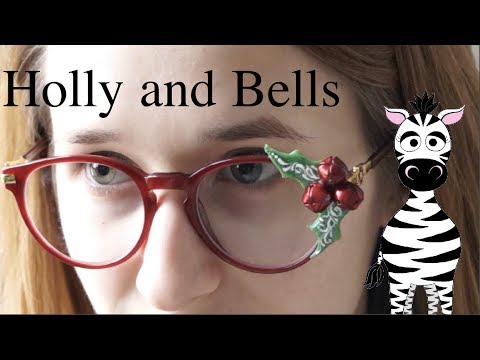 Christmas Glasses Holly