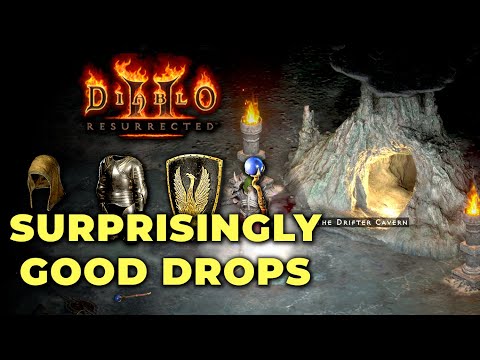 Let's See What We Get In Driftern Cavern! - 250 Runs to Test! - Diablo 2 Resurrected