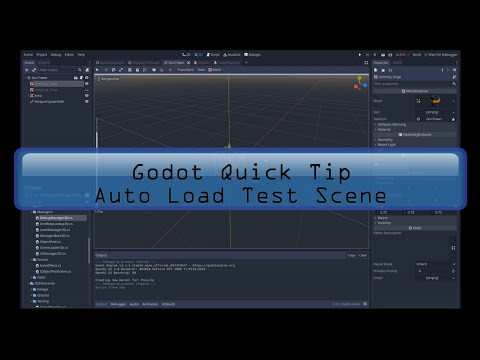 Godot - 1 Minute Tip - Scene debug from any scene