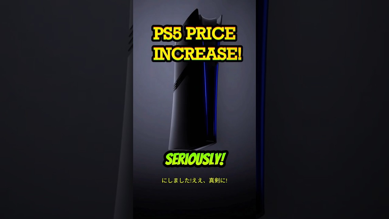 PS5 Price Increase in 2026! Sony Just Made It MORE Expensive! 😳#shorts