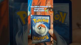 Pokémon or Taco Bell? 👀 #pokemon #pokemontcg #pokemoncards #shorts