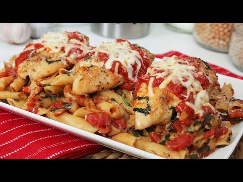 Easy Chicken Parmesan | One Dish Dinner