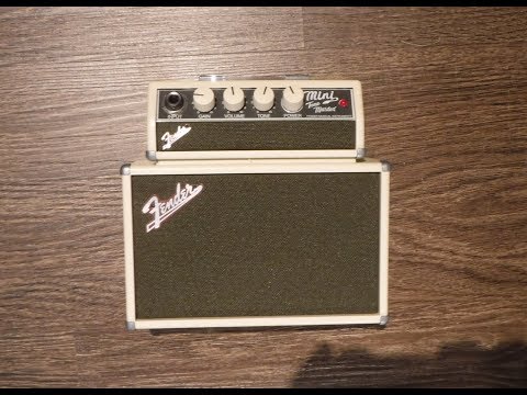 Обзор комбоусилителя Fender Mini Tonemaster
