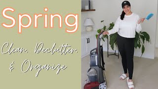 Spring Clean, Declutter, and Organize With Me | Spring Cleaning 2022 ✨