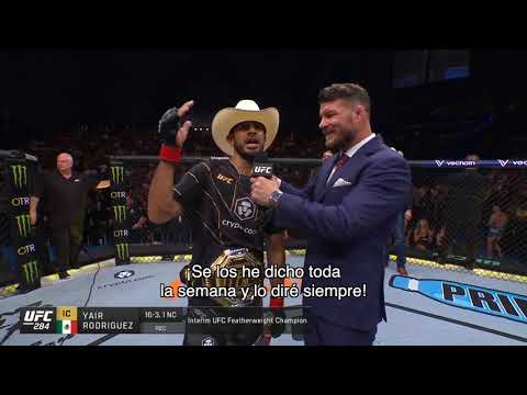 #UFC284 Yair Rodríguez: Se Corona Campeón