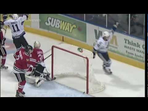 WHL Highlights - Victoria Royals 4, Portland Winterhawks 3 (March 14, 2012)
