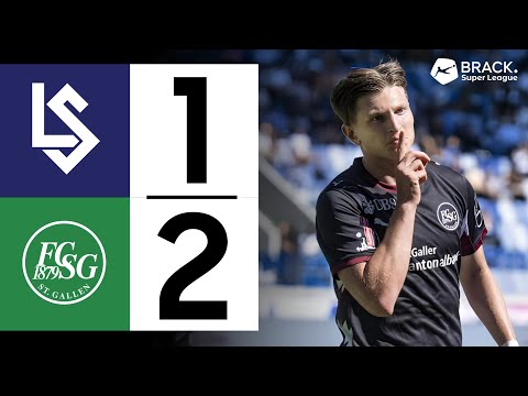 HIGHLIGHTS | FC Lausanne-Sport vs FC St. Gallen 1:2