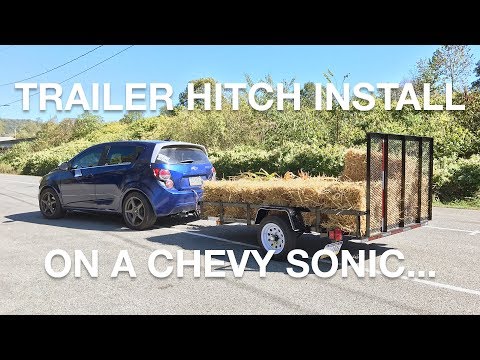 INSTALLING A TRAILER HITCH ON A CHEVY SONIC