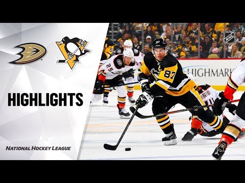 NHL Highlights | Ducks @ Penguins 10/10/19