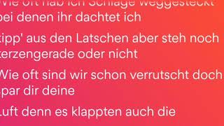 Kontra K - Oder Nicht(Lyrics)