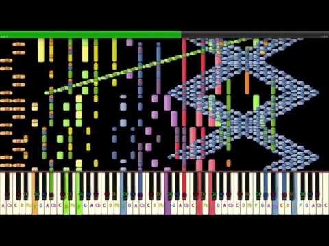 [Black MIDI] Synthesia - Jenny Rom vs. The Zippers - Waka Laka Black MIDI/Remix