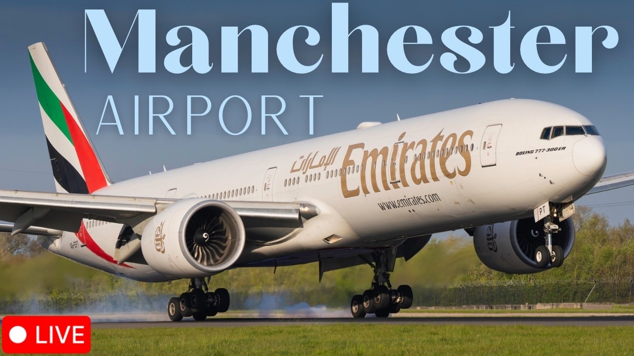 Live webcam view of Aeropuerto de Manchester en Vivo
