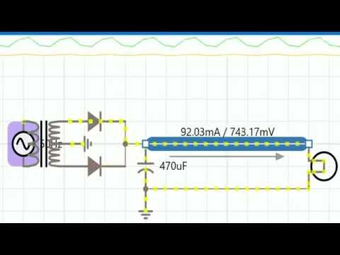Full-Wave Center-Tap Rectifier Using Only 2 Diodes
