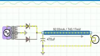 Full-Wave Center-Tap Rectifier Using Only 2 Diodes