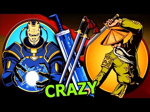 Shadow Fight 2 ТИТАН VS ОТШЕЛЬНИК, ТИТАН ОТОБРАЛ ОРУЖИЕ ОТШЕЛЬНИКА CRAZY