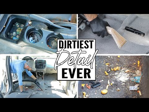I Bought The Nastiest And Cheapest Car On Facebook! Deep Cleaning Car Detailing Transformation Video