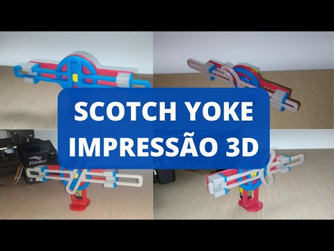 3D Printed Scotch Yoke Mechanism - Incredible Variations