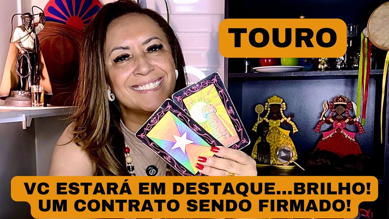 TOURO ♉️ Vc Estará Em Destaque…Brilho! Um Contrato Sendo Firmado! Um Novo Ciclo Próspero!