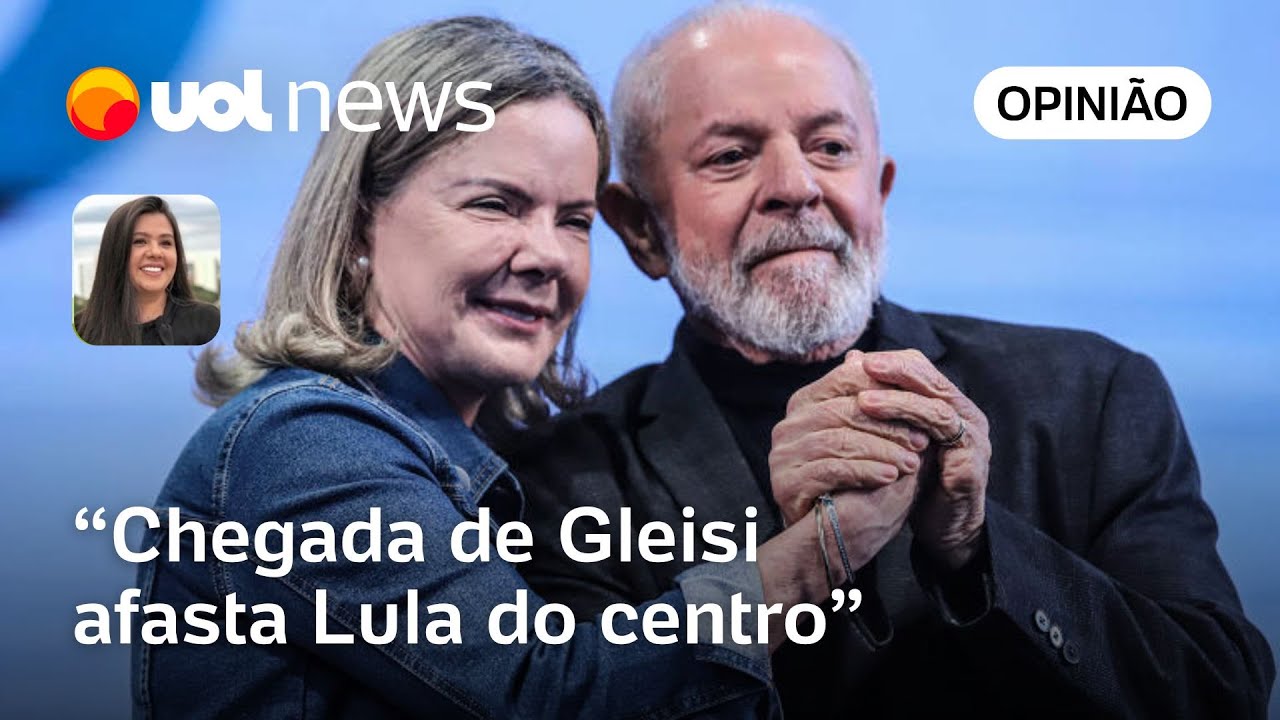 Lula envia recado para o Congresso ao nomear Gleisi Hoffmann ministra, diz Carla Araújo