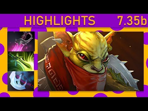⭐Supream^ Bounty Hunter 20+ Kills! Mid Highlights 7.35b - Dota 2 Top MMR