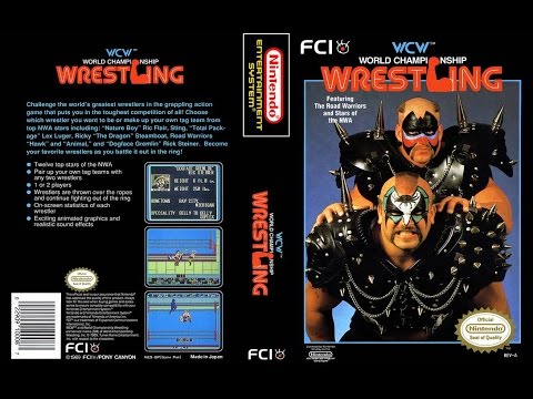 WCW : World Championship Wrestling NES