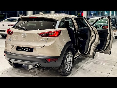 New 2025 MAZDA CX-3 - 2.0L Subcompact SUV (Platinum Quartz Metallic)