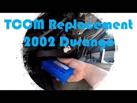 TCCM Replacement in 2002 Dodge Durango. Fix "Service 4WD" Light. Tcase Swap Part III