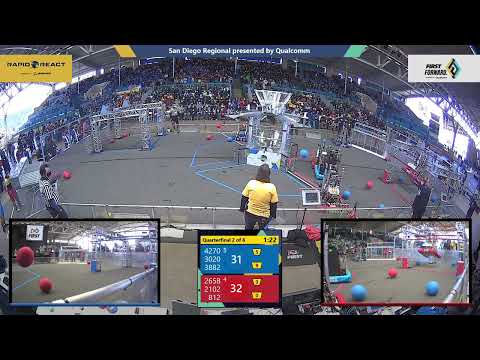 Quarterfinal 2 - 2022 San Diego Regional presented by Qualcomm