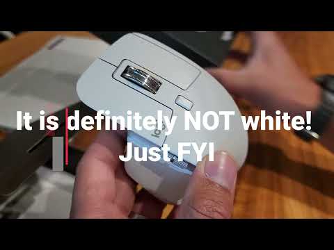Logitech MX Master 3S Unboxing! Pale Gray Wireless Mouse