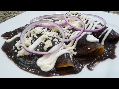 Mexican Street Food, Enfrijolada  Recipe, easy mexican food