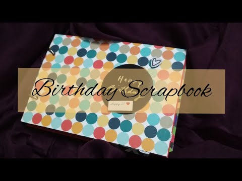 Birthday Scrapbook