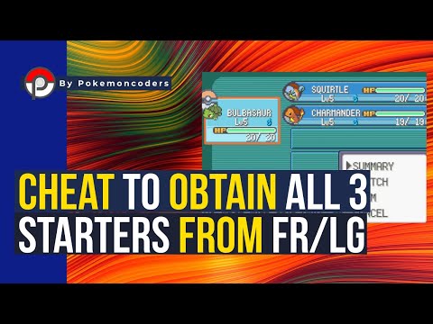How to Obtain All 3 Starters for Pokemon FireRed and LeafGreen