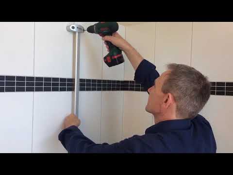 Montage Aglaja Duschsystem superieur