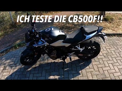 ich teste die CB500F | Saison 2020